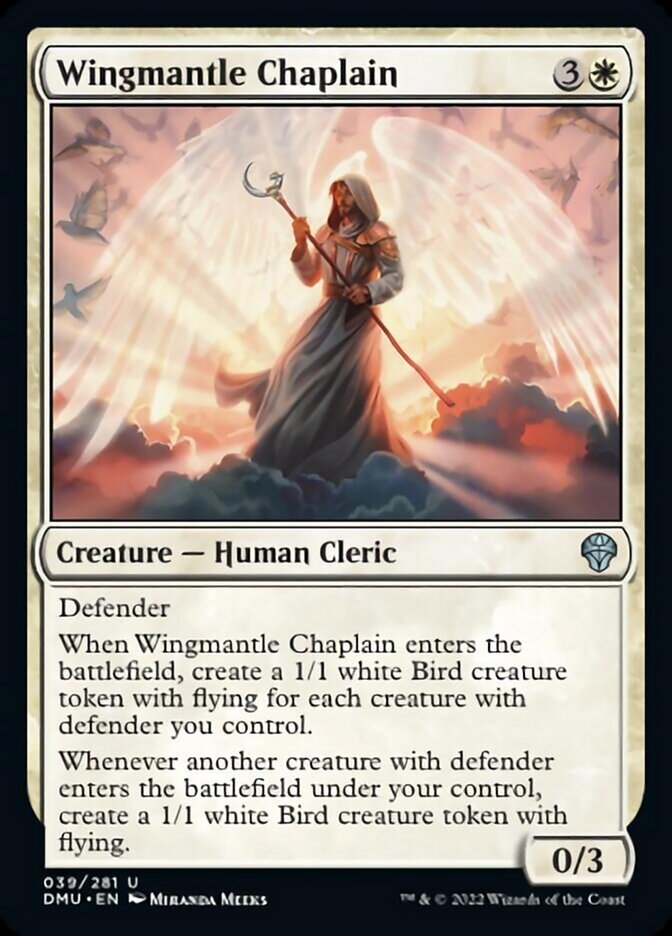 Wingmantle Chaplain [Dominaria United] | Enigma On Main