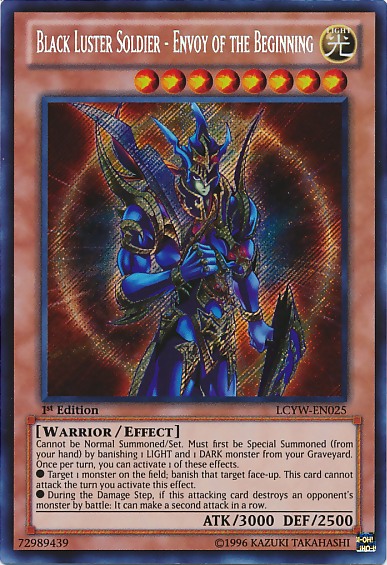 Black Luster Soldier - Envoy of the Beginning [LCYW-EN025] Secret Rare | Enigma On Main