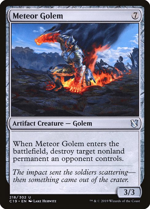 Meteor Golem [Commander 2019] | Enigma On Main