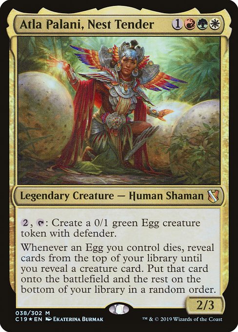 Atla Palani, Nest Tender [Commander 2019] | Enigma On Main