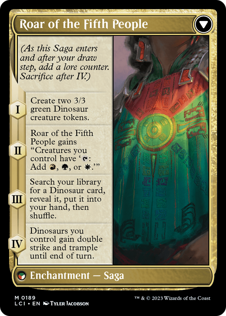 Huatli, Poet of Unity // Roar of the Fifth People [The Lost Caverns of Ixalan Prerelease Cards] | Enigma On Main