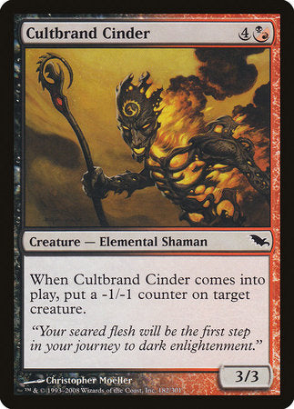 Cultbrand Cinder [Shadowmoor] | Enigma On Main