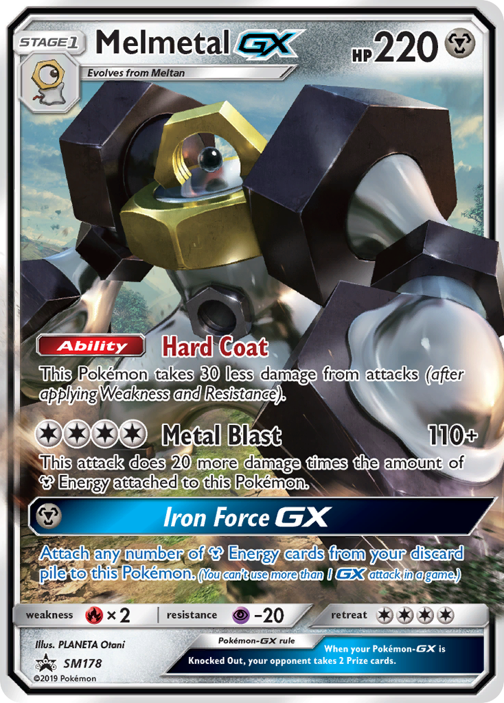 Melmetal GX (SM178) [Sun & Moon: Black Star Promos] | Enigma On Main