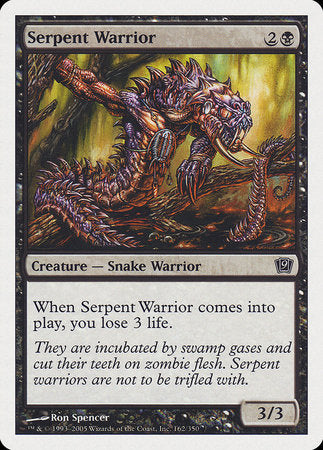 Serpent Warrior [Ninth Edition] | Enigma On Main