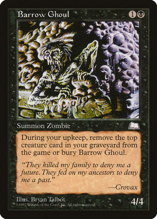 Barrow Ghoul [Weatherlight] | Enigma On Main