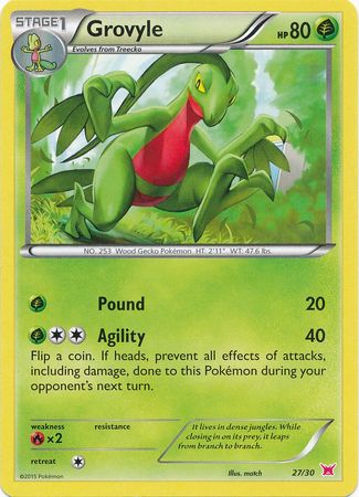 Grovyle (27/30) [XY: Trainer Kit 2 - Latias] | Enigma On Main