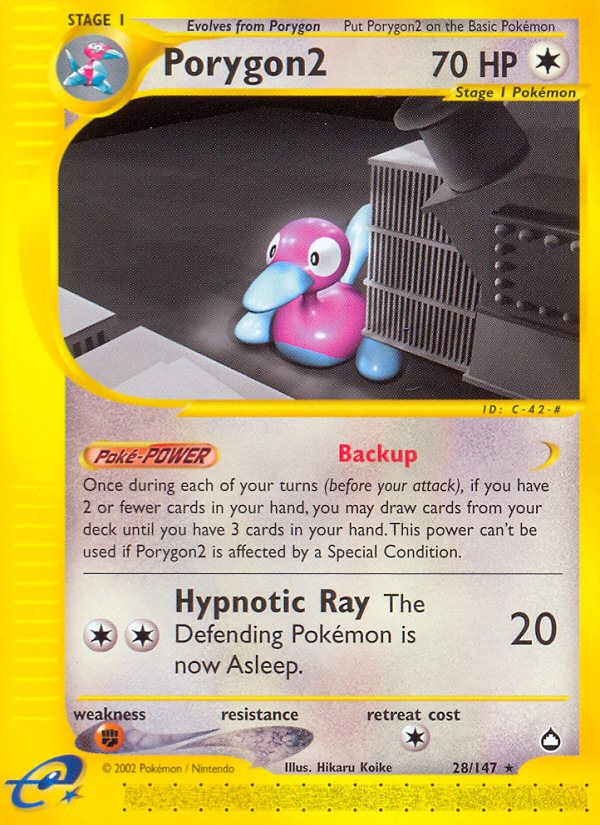 Porygon2 (28/147) [Aquapolis] | Enigma On Main