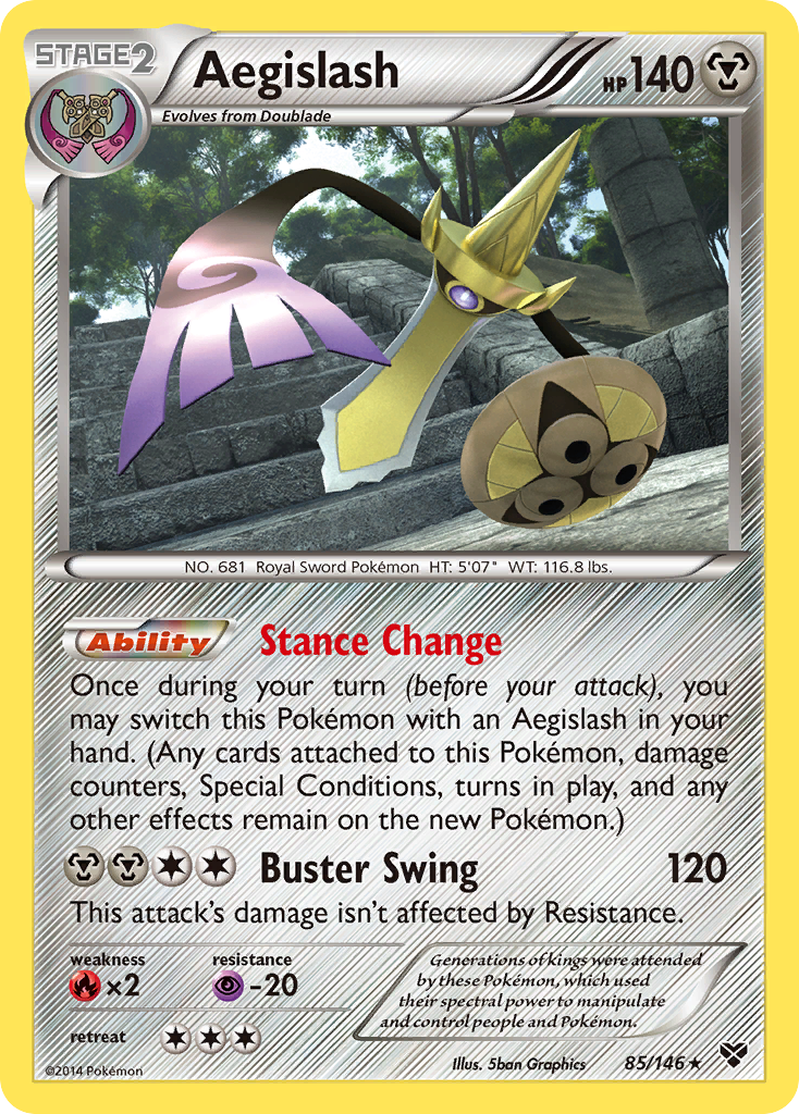 Aegislash (85/146) [XY: Base Set] | Enigma On Main