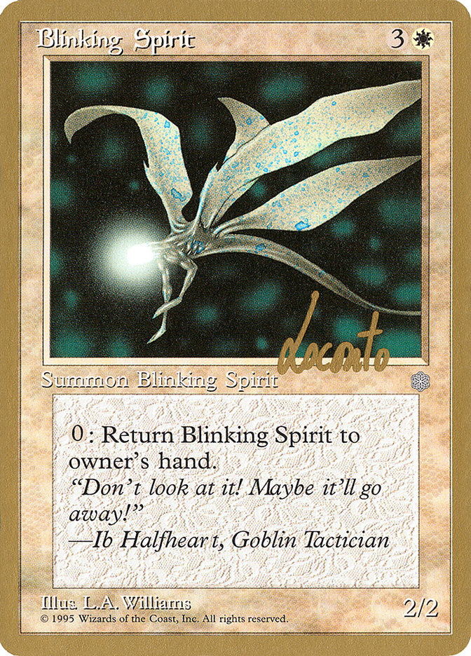 Blinking Spirit (Michael Loconto) [Pro Tour Collector Set] | Enigma On Main