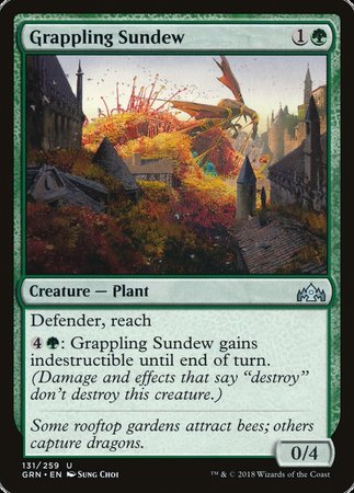 Grappling Sundew [Guilds of Ravnica] | Enigma On Main