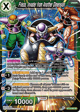 Frieza, Invader from Another Dimension (Super Rare) [BT13-063] | Enigma On Main