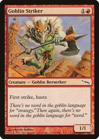 Goblin Striker [Mirrodin] | Enigma On Main