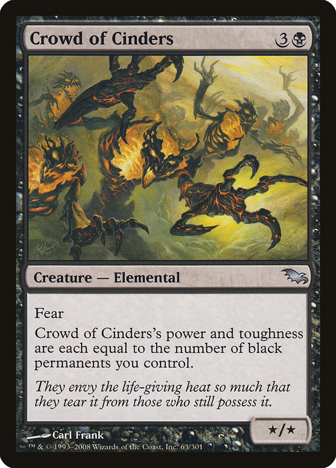 Crowd of Cinders [Shadowmoor] | Enigma On Main