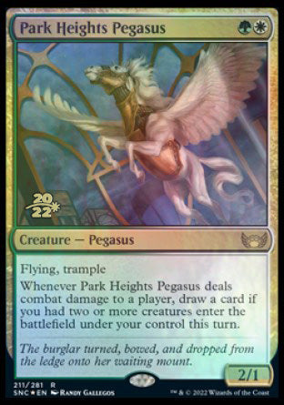 Park Heights Pegasus [Streets of New Capenna Prerelease Promos] | Enigma On Main