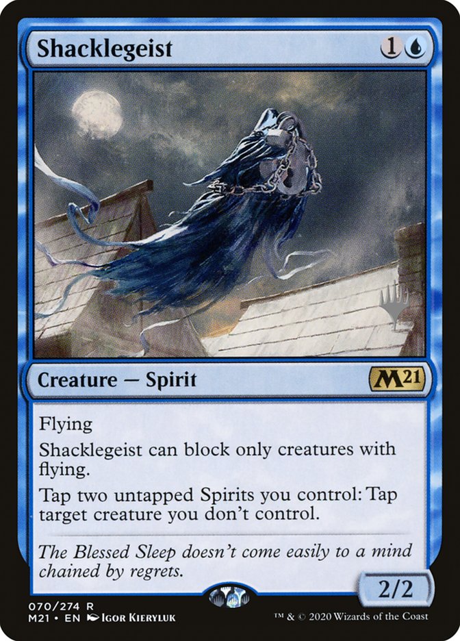 Shacklegeist (Promo Pack) [Core Set 2021 Promos] | Enigma On Main