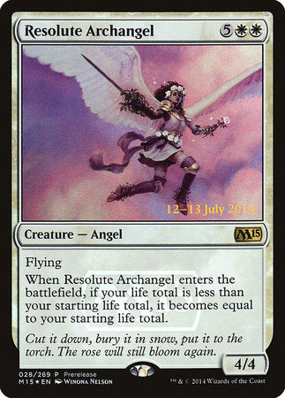 Resolute Archangel [Magic 2015 Promos] | Enigma On Main