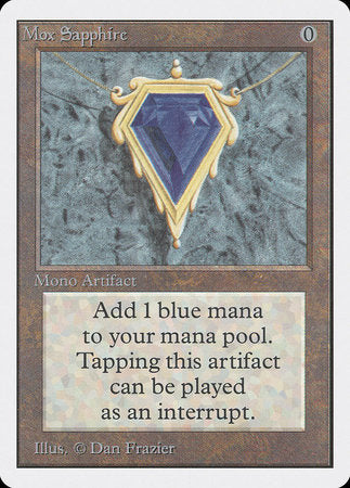 Mox Sapphire [Unlimited Edition] | Enigma On Main