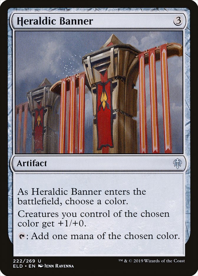 Heraldic Banner [Throne of Eldraine] | Enigma On Main