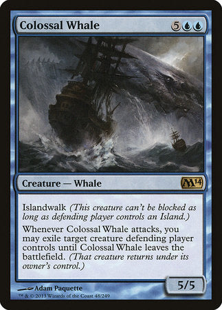 Colossal Whale [Magic 2014] | Enigma On Main