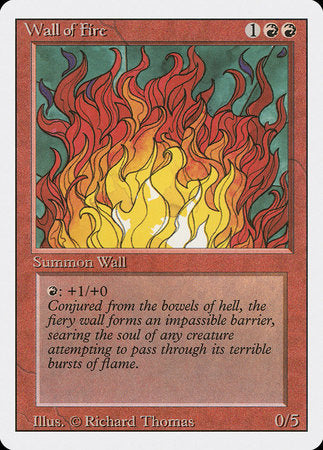 Wall of Fire [Revised Edition] | Enigma On Main