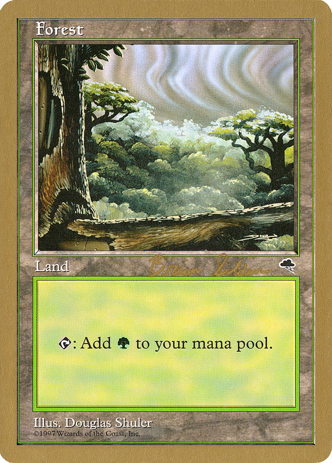 Forest (bs349) (Brian Selden) [World Championship Decks 1998] | Enigma On Main