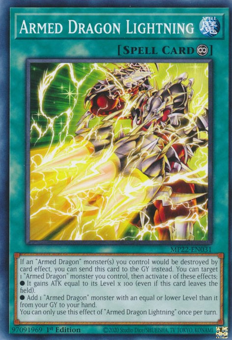 Armed Dragon Lightning [MP22-EN031] Common | Enigma On Main