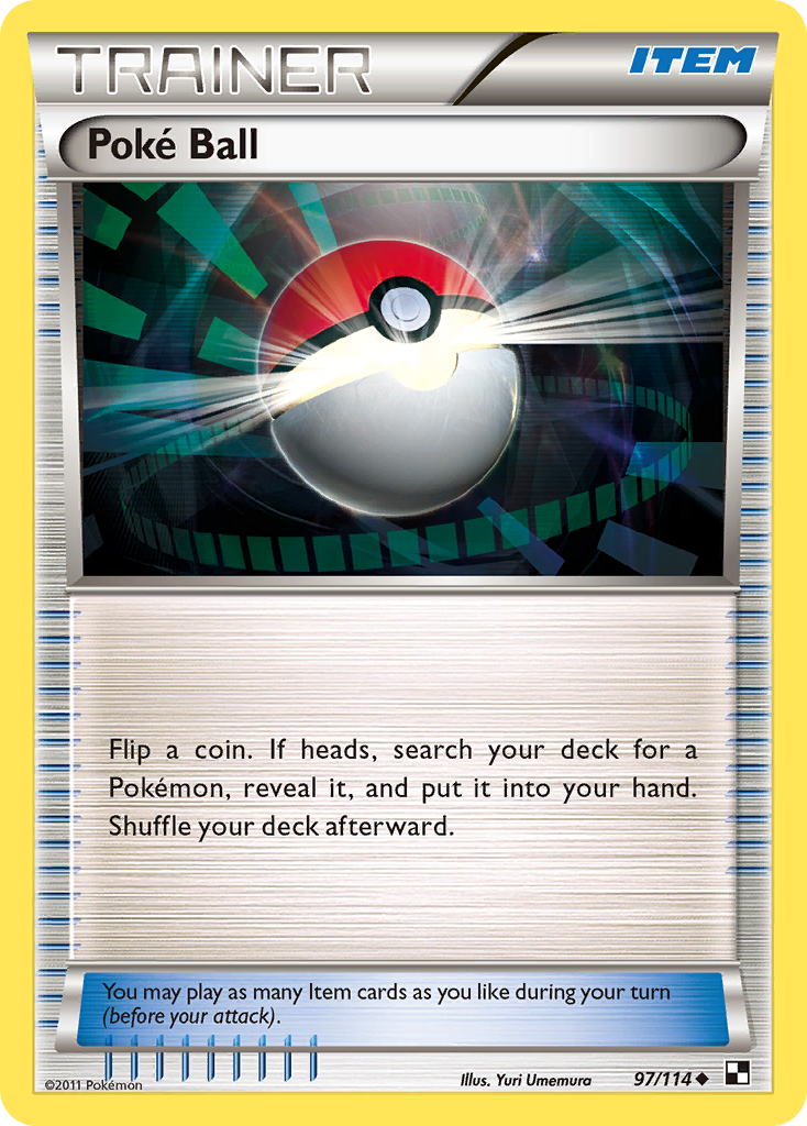 Poke Ball (97/114) [Black & White: Base Set] | Enigma On Main