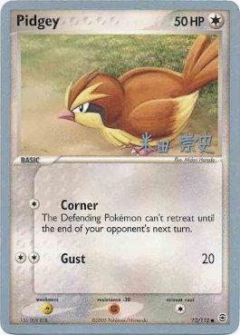 Pidgey (73/112) (Dark Tyranitar Deck - Takashi Yoneda) [World Championships 2005] | Enigma On Main