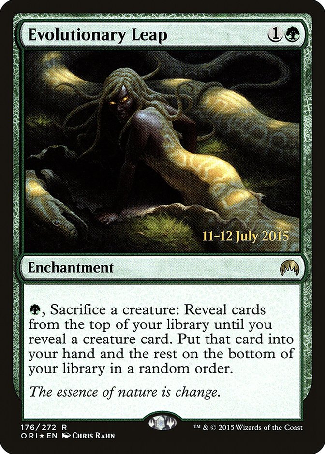 Evolutionary Leap [Magic Origins Prerelease Promos] | Enigma On Main