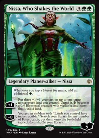 Nissa, Who Shakes the World [War of the Spark] | Enigma On Main