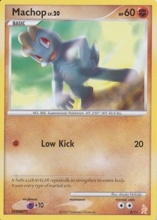 Machop (5/11) [Diamond & Pearl: Trainer Kit - Lucario] | Enigma On Main