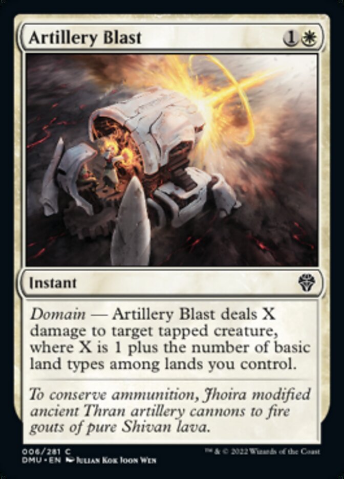 Artillery Blast [Dominaria United] | Enigma On Main