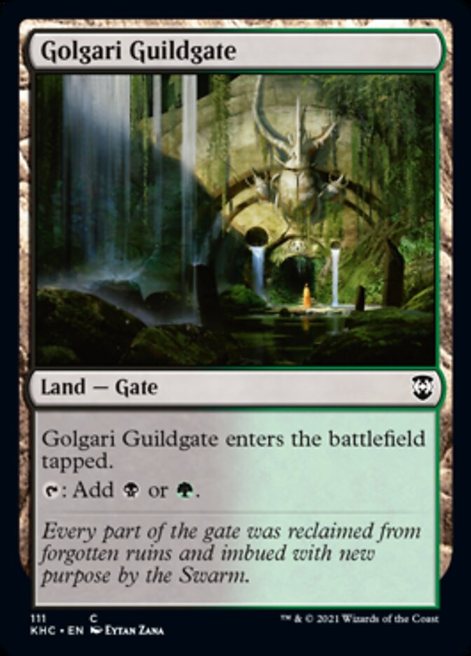 Golgari Guildgate [Kaldheim Commander] | Enigma On Main