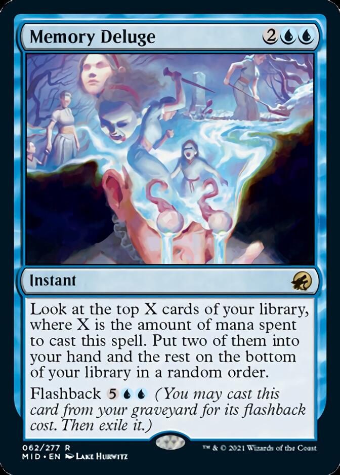 Memory Deluge [Innistrad: Midnight Hunt] | Enigma On Main