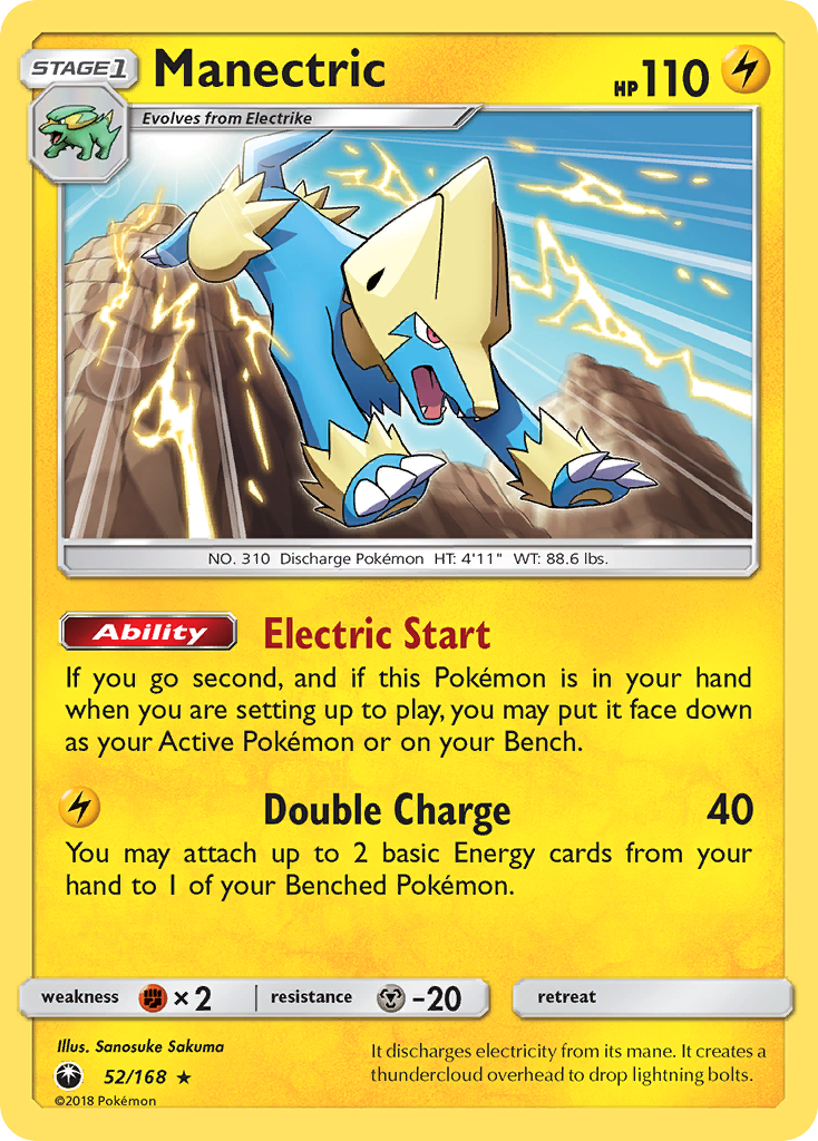 Manectric (52/168) [Sun & Moon: Celestial Storm] | Enigma On Main