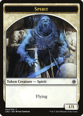 Spirit Token [Conspiracy: Take the Crown Tokens] | Enigma On Main