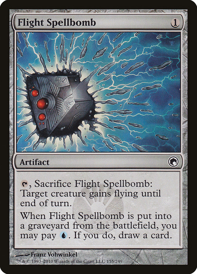 Flight Spellbomb [Scars of Mirrodin] | Enigma On Main