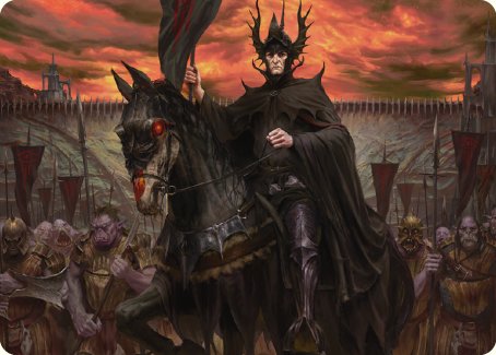 The Mouth of Sauron Art Card [The Lord of the Rings: Tales of Middle-earth Art Series] | Enigma On Main