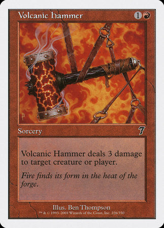 Volcanic Hammer [Seventh Edition] | Enigma On Main