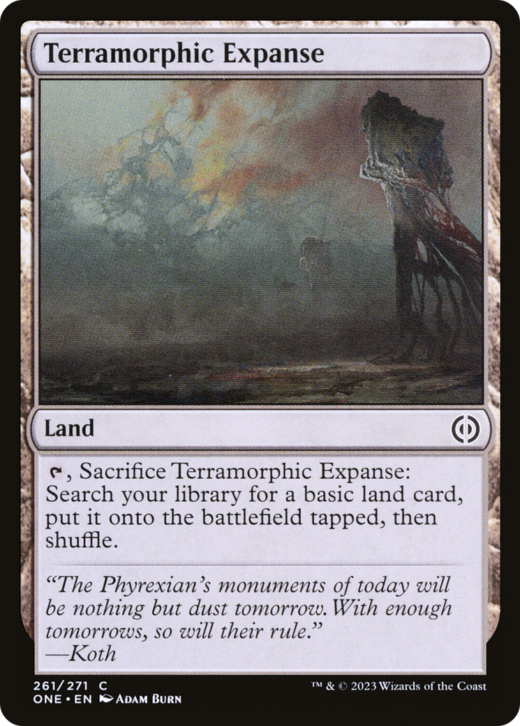 Terramorphic Expanse [Phyrexia: All Will Be One] | Enigma On Main