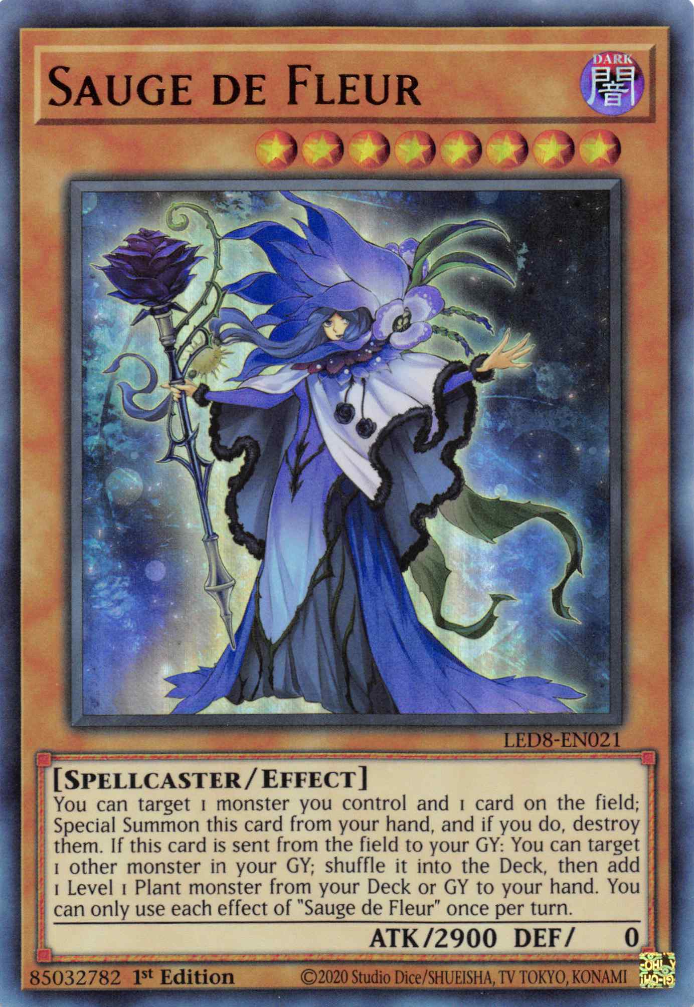 Sauge de Fleur [LED8-EN021] Ultra Rare | Enigma On Main