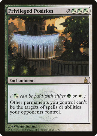 Privileged Position [Ravnica: City of Guilds] | Enigma On Main