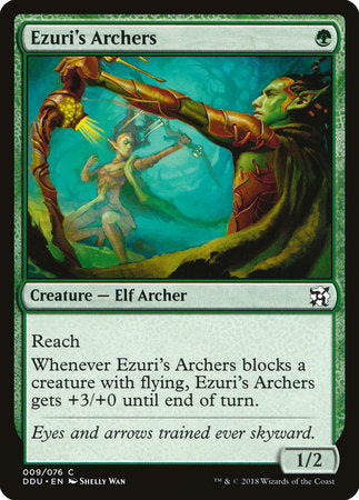 Ezuri's Archers [Duel Decks: Elves vs. Inventors] | Enigma On Main