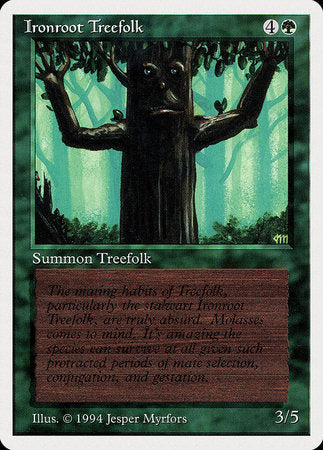 Ironroot Treefolk [Summer Magic / Edgar] | Enigma On Main