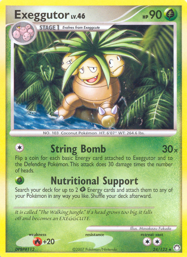 Exeggutor (24/123) [Diamond & Pearl: Mysterious Treasures] | Enigma On Main