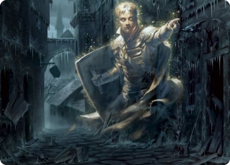 Dennick, Pious Apparition Art Card [Innistrad: Midnight Hunt Art Series] | Enigma On Main