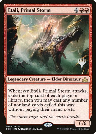 Etali, Primal Storm [Rivals of Ixalan Promos] | Enigma On Main