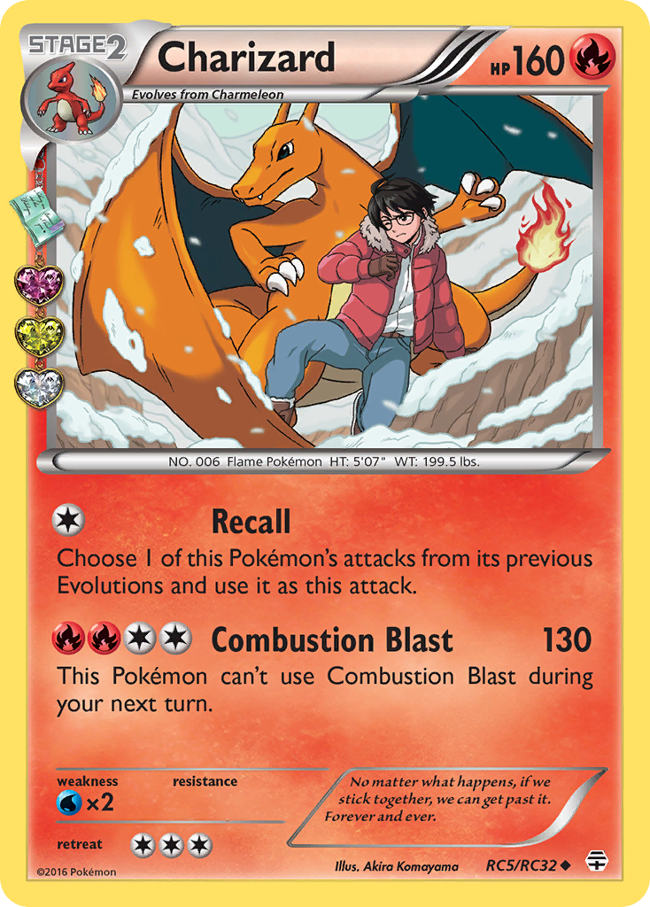 Charizard (RC5/RC32) [XY: Generations] | Enigma On Main