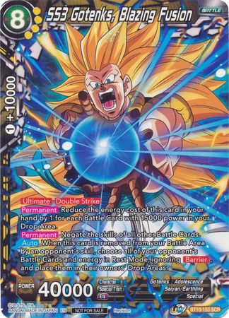 SS3 Gotenks, Blazing Fusion [BT10-153] | Enigma On Main