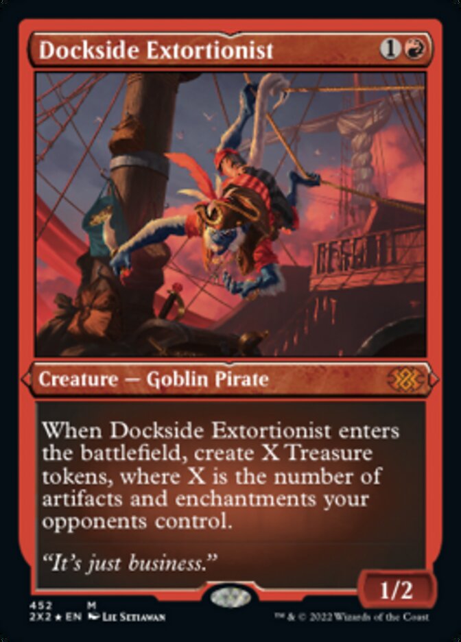 Dockside Extortionist (Foil Etched) [Double Masters 2022] | Enigma On Main